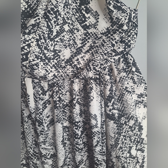 Worthington Halter Snake Print Dress Sz6 #New - Picture 6 of 9